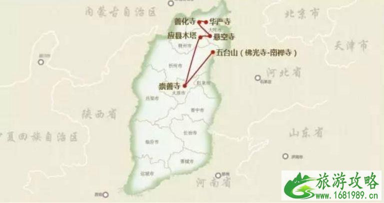 山西旅游线路推荐